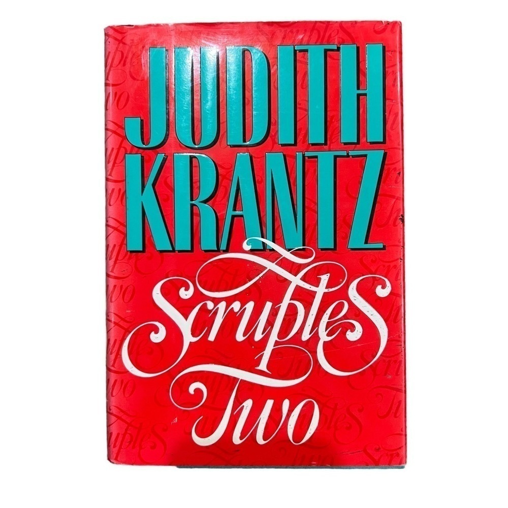 Scruples Two Hardcover Book By Judith Krantz